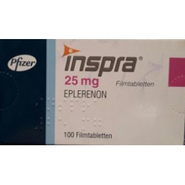 Изображение препарта из Германии: Инспра Inspra 25 мг/100 таблеток